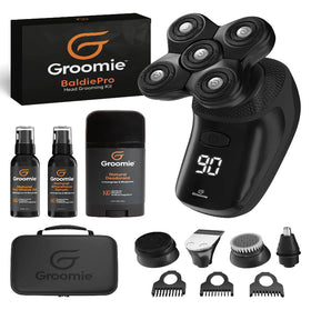 Crispy Shaving & Grooming Kit for Bald Men